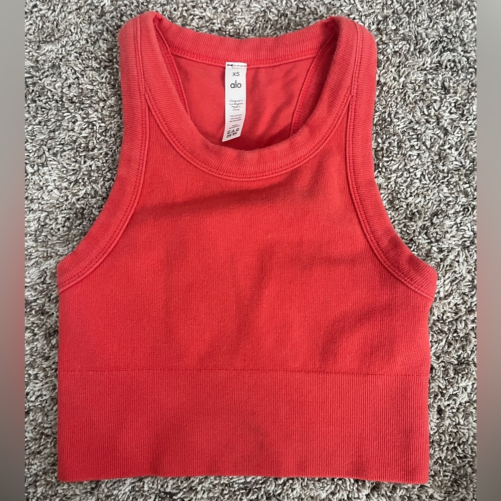 Alo Yoga Seamless Delight High Neck Bra